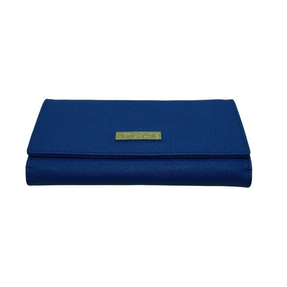 Articulate Inter-changeable Clutch Purse 2 Straps Included RFID Royal Blue NIB - Picture 4 of 12